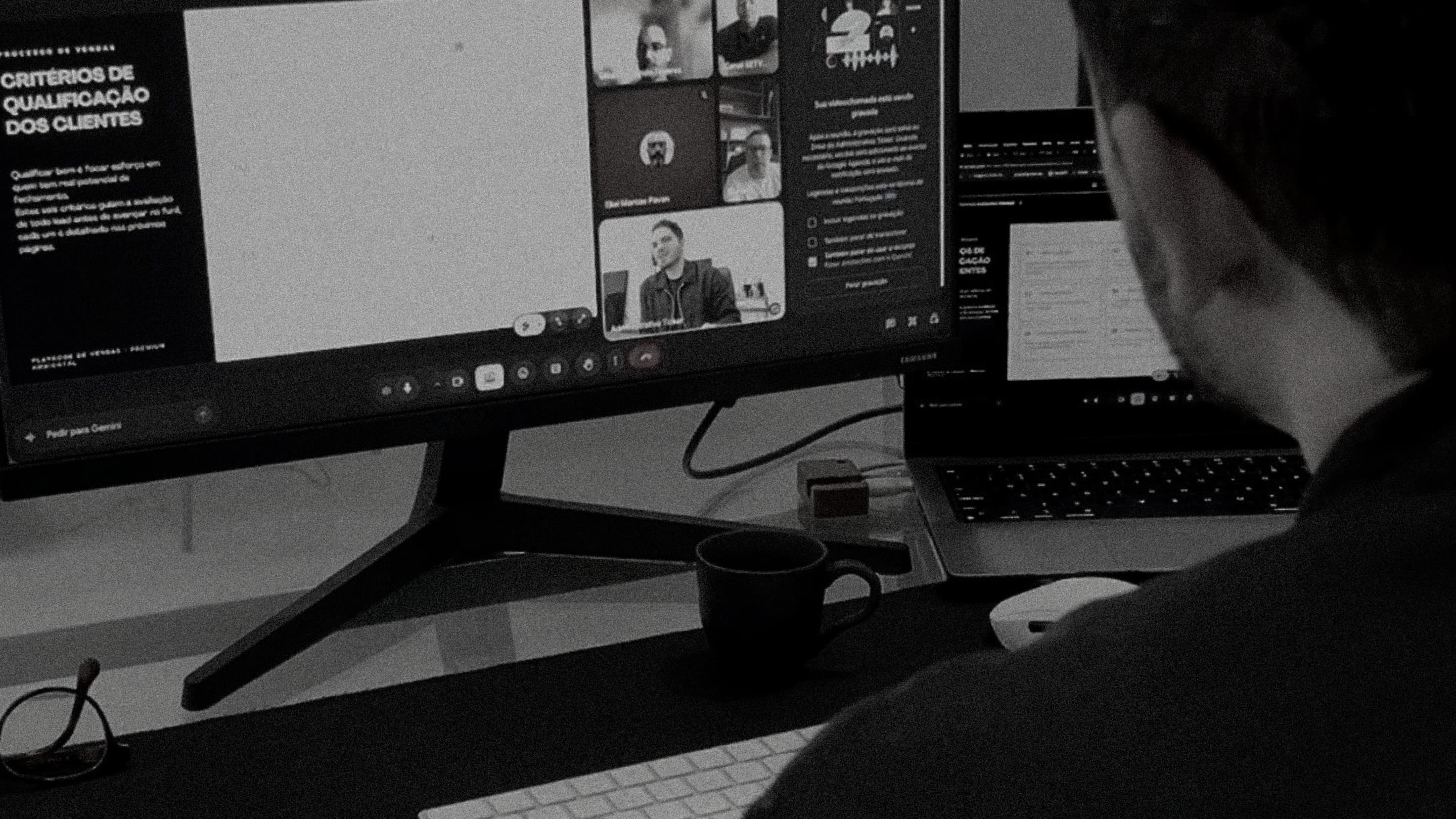 Treinamento da equipe de vendas de um cliente